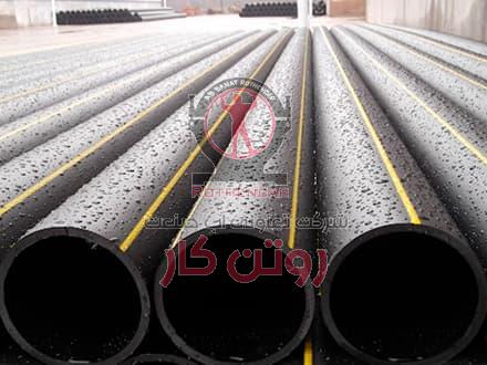 لوله ها و اتصالات پلی اتیلن PE برای توزیع گاز